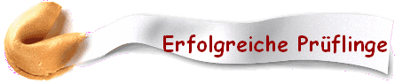 Erfolgreiche Prflinge