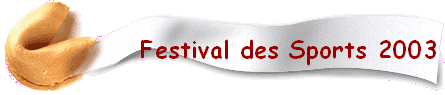 Festival des Sports 2003